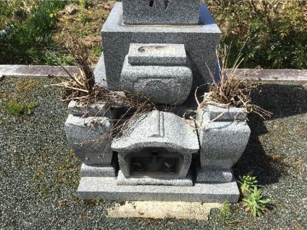 掃除前